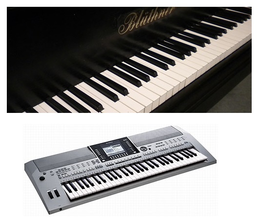 Difference Between The Piano And Keyboard